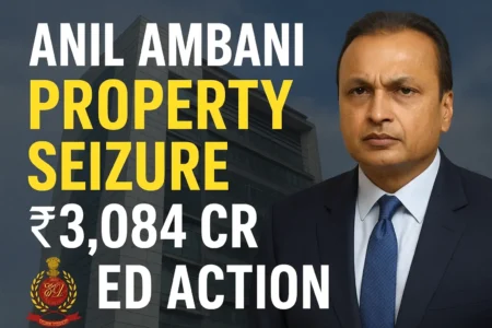 Anil Ambani Property Seizure News