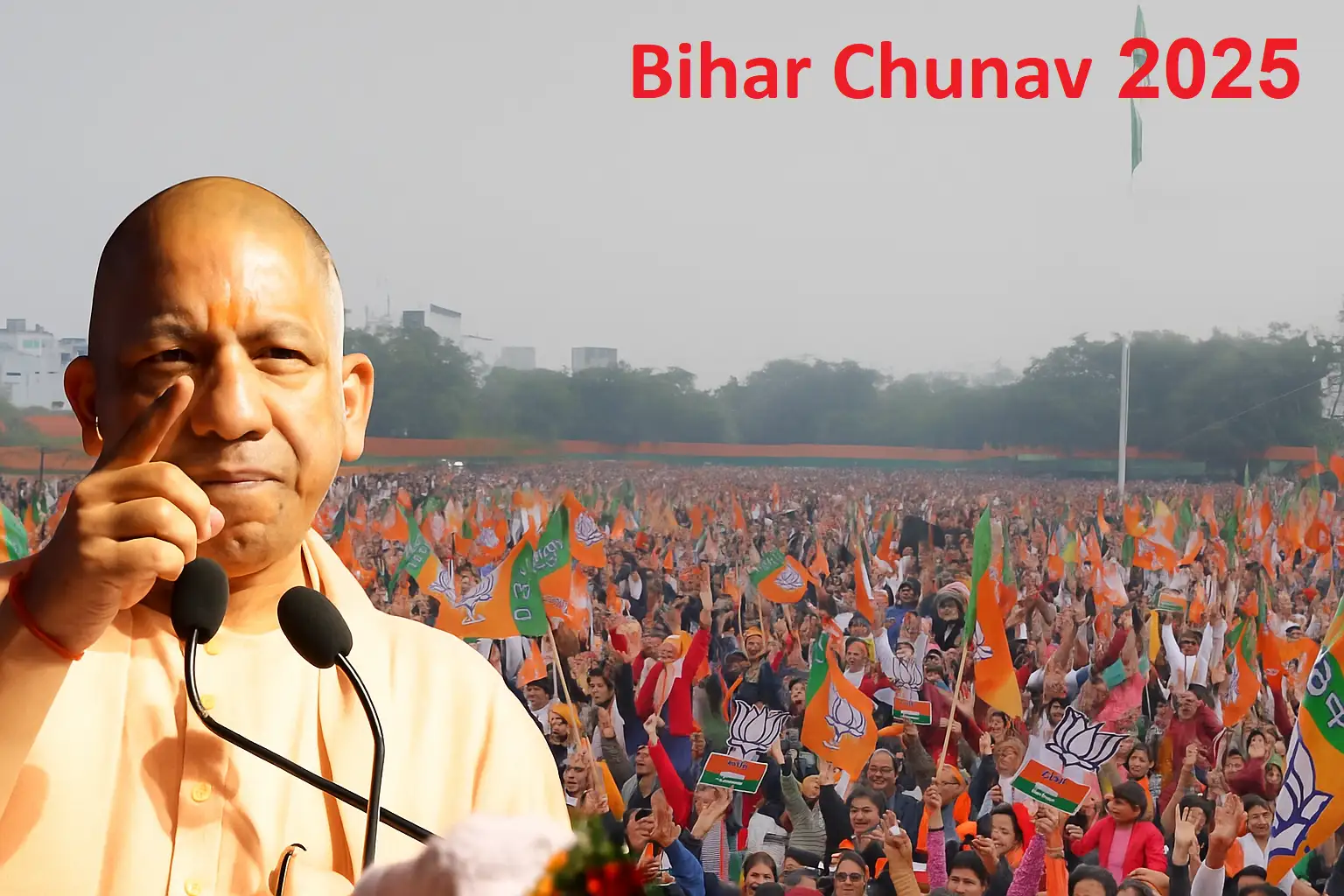 बिहार चुनाव 2025: योगी आदित्यनाथ का ‘पप्पू-टप्पू-अप्पू’ तंज, सियासी पारा चढ़ा